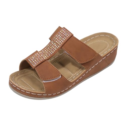 Mules en cuir pour femme sandales d'été chics et durables de taille 36-41