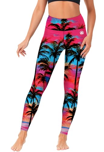 Image of AOBUTE Women Swim Pants UPF 50+ Rash Guard Pants High Waisted Swimming Leggings
