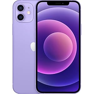 Apple iPhone 12, 128GB, Purple – Unlocked (Renewed Premium)
