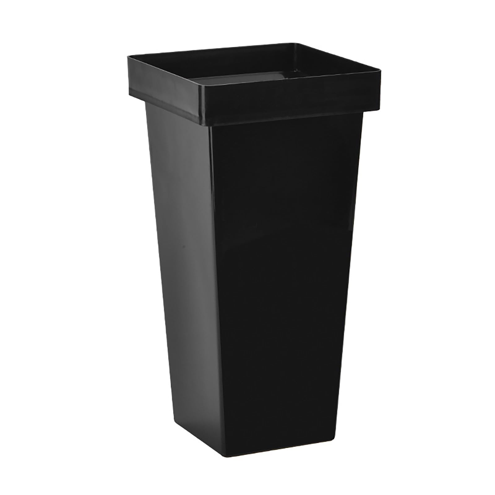 Elnwnnkc Black Decorative Vases Flower Vases 13.25Inch 16.30Inch Tall Plant Container Flowerpot Multipurpose Flower Bucket Decoration Vase