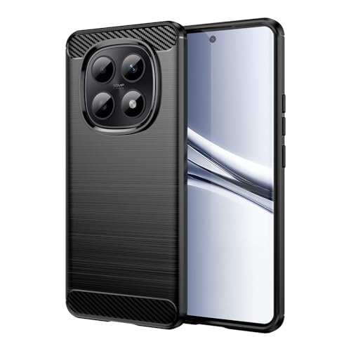 Cruzerlite para Redmi Note 15 5G Funda, diseño de Textura de Fibra de Carbono, Cubierta antiarañazos, absorción de Impactos, Protectora Funda para Redmi Note 15 5G Case (2025) (Negro)