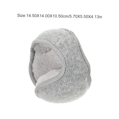 Didiseaon 2Pcs Winter Plush Earmuffs for Cute Cartoon Ear Covers Warm Ear Wraps for Cold Weather Cozy and Stylish Ear Protectors for Outdoor Activities and2
