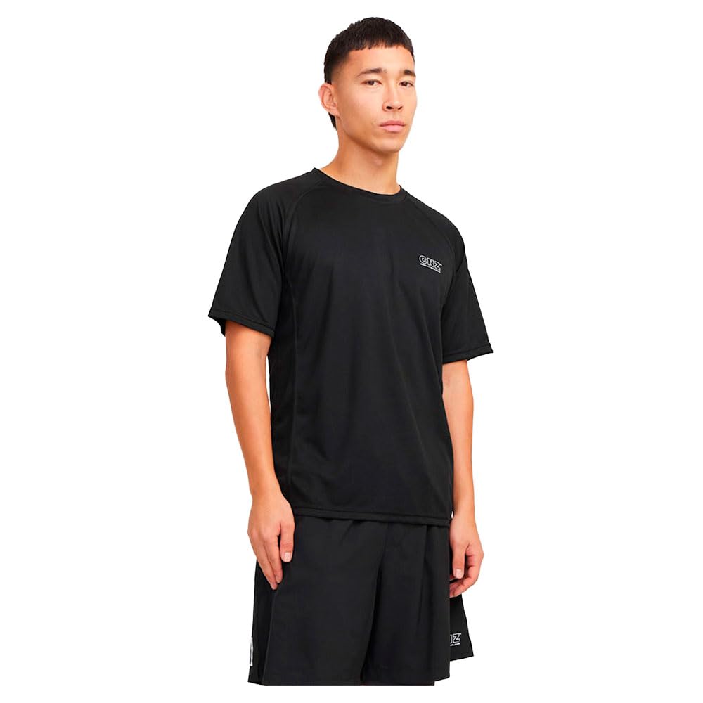 JACK & JONES Men's Jcocnz T-Shirt Noos, Black, XS