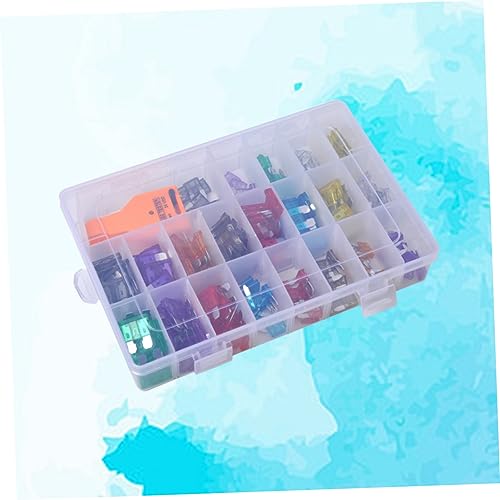 Kit de fusibles para coche Cabilock 169 piezas con tester de fusibles y fusibles estándar pequeños codificados por color para diferentes amperajes miniatura 6