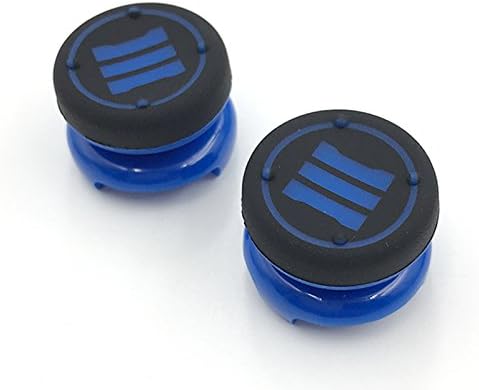 2 x Analog Thumbsticks Cap Thumb Stick Grips Joystick Cap High Extender Cover for Playstation 4 for PS4 Xbox 360 PS3 Controller (Dark Blue)