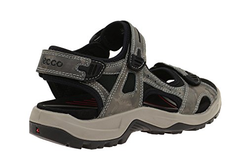 Image of ECCO Men's Yucatan outdoor offroad hiking sandal, Tarmac, 42 EU (US Men's 8-8.5 M)