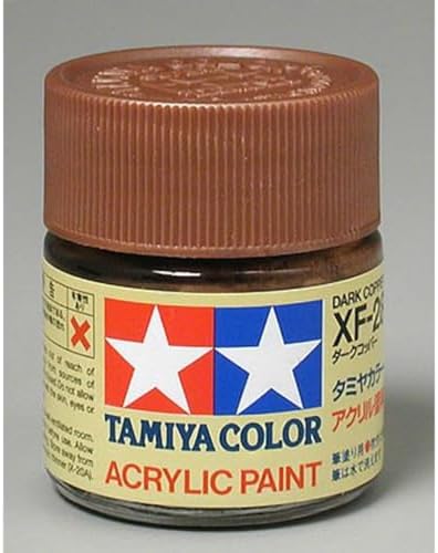 Tamiya Acrylic XF28 Dark Copper 23ml Bottle image 2