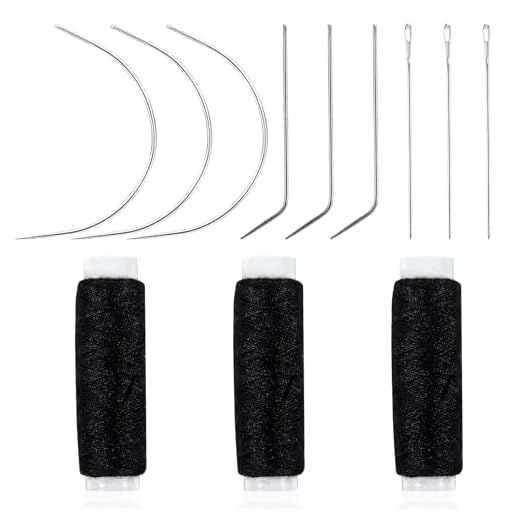 Hair Needle and Thread Set for Extensions