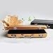 Opexicos 2Pcs Lock Box Modeling Suitcase Aluminum Metal Business Card Holder Card Case