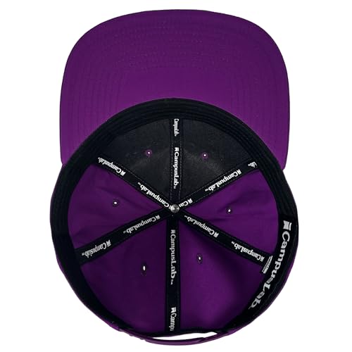 Gorra snapback ajustable de 6 paneles con visera plana miniatura 7
