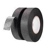 ❤️[Verpackung] Sie erhalten eine Packung mit 2 Stück isolierband chwarz. Jede Rolle klebeband schwarz ist 15 m lang und 15 cm breit.