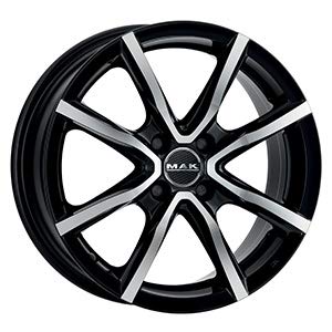 MAK MILANO 4 CERCHI IN LEGA BLACK MIRROR 6.0x15 4X100