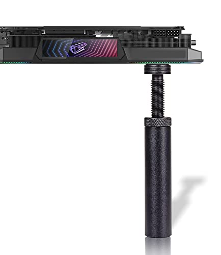 Grafikkarten Halterung Höhenverstellbar 49-80mm | GPU Sag Bracket Mit Magnet | Schwarz