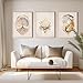 Lhoiplme Tree of Life Wall Art Zen Lotus Canvas Wall Decor Yoga Spiritual Room Art Paintings Yin Yang Abstract Decor Artwork Spa Yoga Tree Pictures for Living Room Bedroom 8x10 Inch Unframed Set of 3