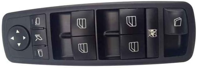 Egal 2518300390 Power Window Switch for Benz W164 W251 R350 Car Electric Power Closing Window Panel Switch black
