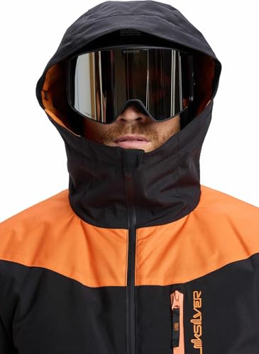 Quiksilver Titano Snow Jacke, Braun, XL