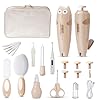 Lictin Baby Healthcare and Grooming Kit, 26 in 1 Rechargeable Baby Nail Trimmer Electric Set,Safe Baby Nail File with Auto Light, Newborn Baby Safety Care Set for Newborn Infant Toddlers Boys Girls