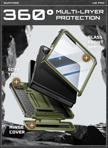 Image of SUPCASE for Samsung Galaxy Z Flip 7 Case with Built-in Kickstand, Guldan