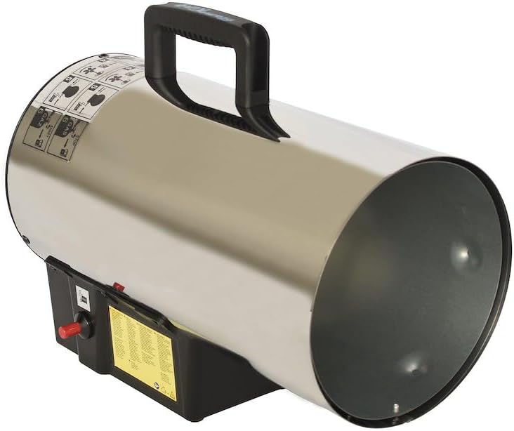 Space Heater Portable 60000 BTU Safety Fuel Shut Off And Safety Tilt Shut Off Built-In Auto Piezo Ignition/Gas Control Button