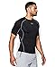 Under Armour Men's UA HeatGear® Armour Short Sleeve Compression Shirt XL Black