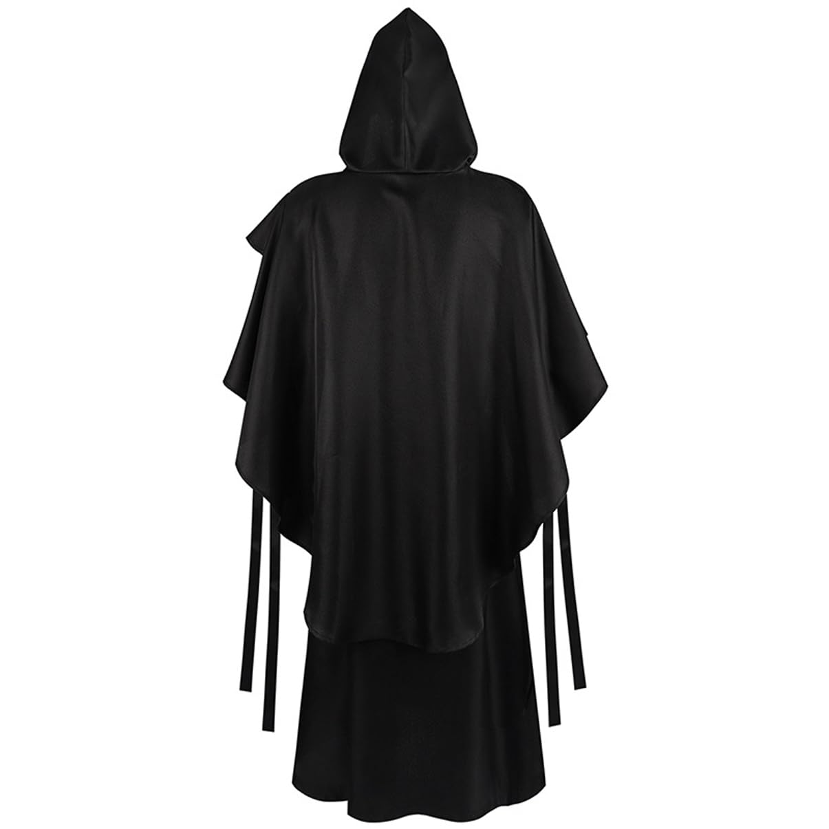 LANGWEI Disfraz De Diablo De La Parca De Halloween, Traje De Monje Medieval, Traje De Sacerdote