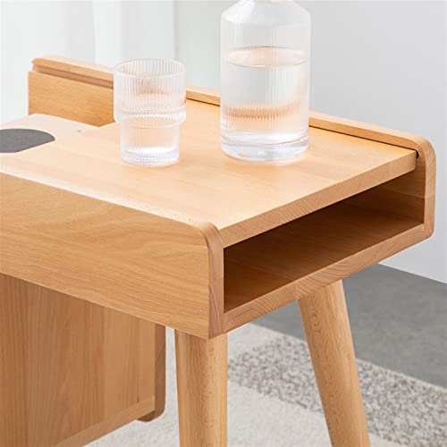 Petite table basse design en bois noble pour salon élégant