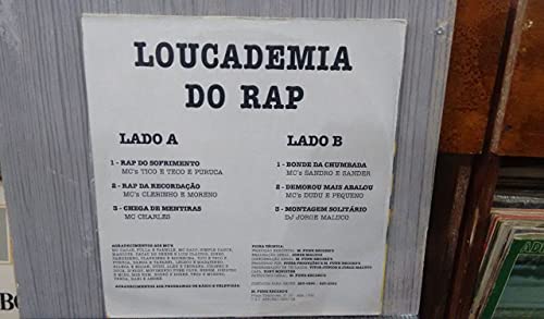 LOUCADEMIA DE RAP, (NACIONAL) [LP]
