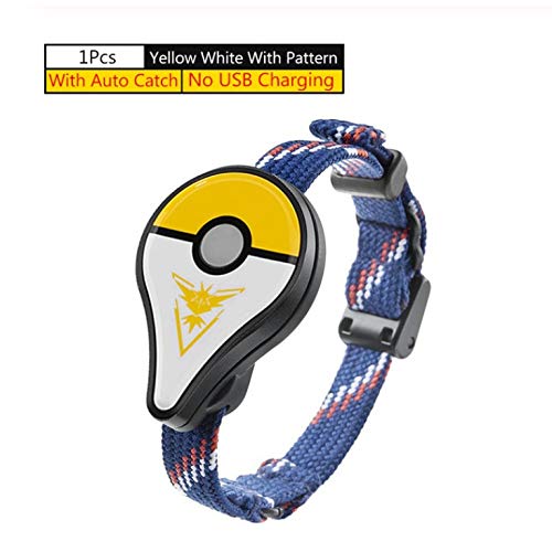 Wiouy For Pokemon GO Plus - Pulsera con Bluetooth para Nintendo Switch Pokemon Go Plus, diseño de pájaro amarillo automático