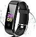 Smartwatch Orologio Fitness Tracker, Uomo Donna Cardiofrequenzimetro Impermeabile IP67 da Polso Contapassi Sportivo Activity Tracker Smartband per Android i-OS