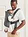 BabyBjörn Baby Carrier Mini, Dark Gray, 3D Jersey Infant Carrier (7-25 lbs), Ergonomic, Easy-to-Use
