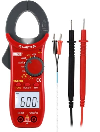 MECO 27T Auto BL 600A AC Auto Ranging 3½ digit liquid crystal display (LCD) Clamp meter (Red 2000 Counts) (B0BFFHRGYZ) Amazon Price History, Amazon Price Tracker
