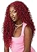 Outre Lace Front Wig - Perfect Hair Line 13X6 - True Frontal - Peak 703 (OFF BLACK 1B)