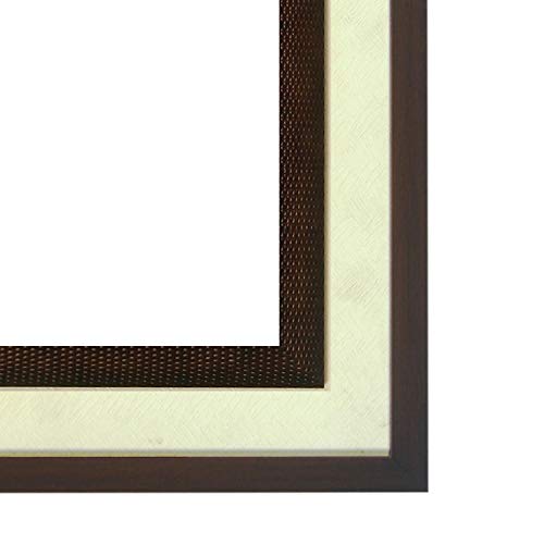 Image of Wens 'Floral Art Creation' Wall Art Painting (PS Wood, 46 cm x 38 cm x 3.75 cm, Brown)