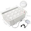 NATGAI Hydroponic System Growing Kit with Air Pump 12 Holes Soilless Cultivation Grow Box Garden Cabinet Box for Herbs, Lettuce, Vegetables #1