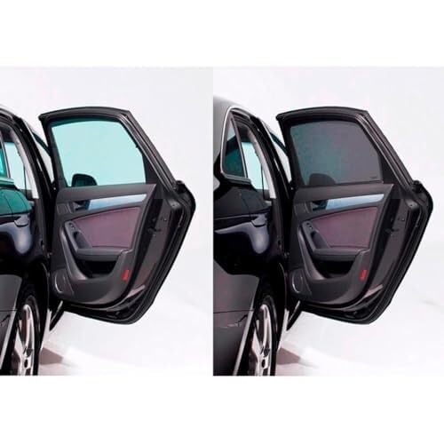 Tendine Parasole Auto Tendina parasole magnetica per finestrino auto Per Chrysler 300c 2011-2023, protezione dai raggi UV, posteriore Tenda parasole(‎4pcs)