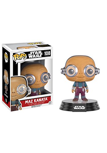 Funko, Toy Funko Figura Coleccionable Pop Star Wars Pop Star Maz Kanata