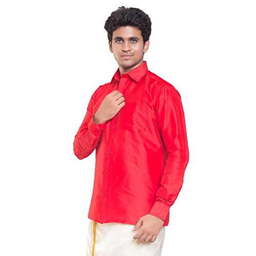 Image of THANGAMAGAN Men's Regular Fit Shirt