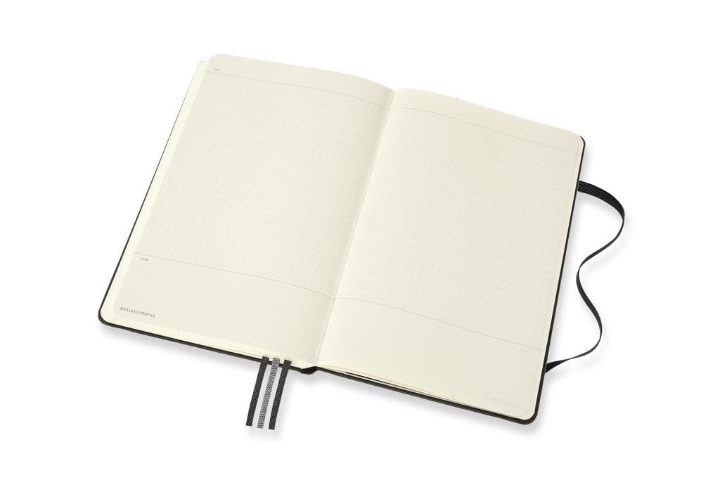 Moleskine Pro Project Planner, Agenda Professionale e Taccuino per Obiettivi, Agenda Produttività per Progetti e Project Management, Copertina Rigida, Formato Large 13 x 21 cm, Colore Nero, 288 Pagine