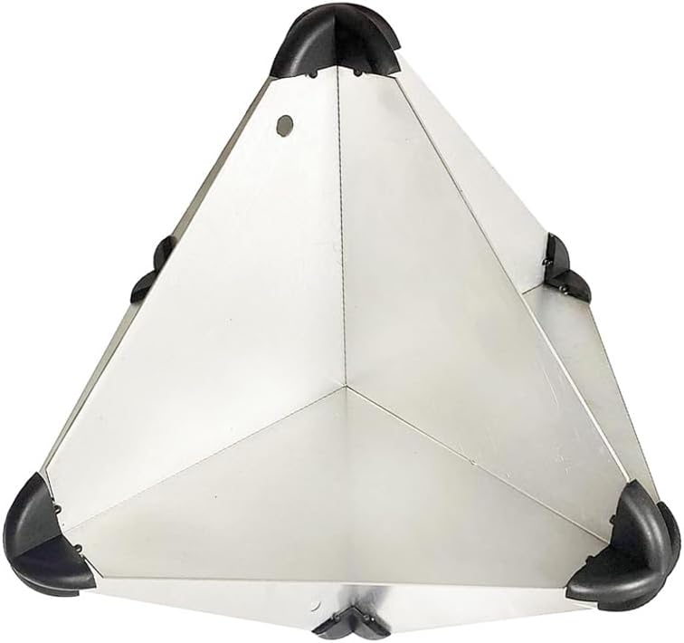 MARINE CITY Aluminum Radar Reflector โ Octahedral Type, Easy to Install, Enhances Small Boat Visibility in Fog or Rain, for Boats Rvs Yachts Ships