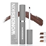 Wonderskin Wonder Blading Brow Stain & Go Masque - Long Lasting Eye Brow Tint, Transfer Proof and Smudge Proof Eyebrow Tint Stain (Dark Brunette)