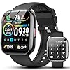 Niderson Reloj Inteligente Mujer Hombre con Bluetooth Llamada, 1.85" HD Smartwatch con Pulsómetro/Podómetro/Monitor de Sueño, 115+ Modos Deportes Pulsera Actividad Impermeable IP68 para Android iOS