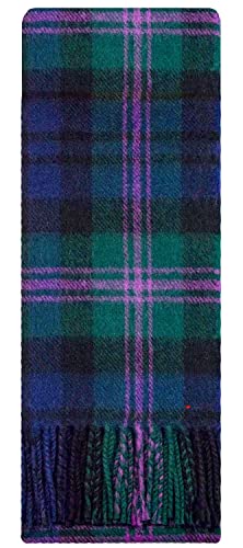 Écharpe Baird Modern Tartan laine d'agneau chaude contre le froid hivernal