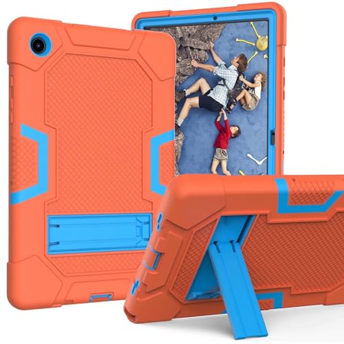 Etui antichoc Samsung Galaxy Tab A8 coque orange SM-X200 SM-X205 WESB3