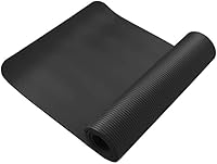 Vista 1 de GANAZONO Nbr Exercise Mat Large Non-slip Textured Surface Moisture-resistant Anti-tear Pilates Fitness Mat for Stretching and Toning Workouts