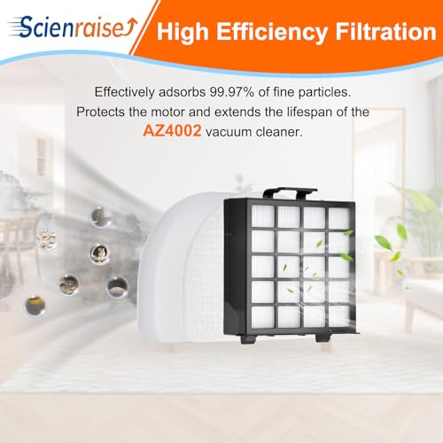 Image of AZ4002 Replacement filter for Shark Detect Pro Vacuum AZ4000 AZ4002 AZ4000C | Replacement Parts for Shark AZ4000 AZ4002 AZ4000C PowerDetect Upright Cleaner