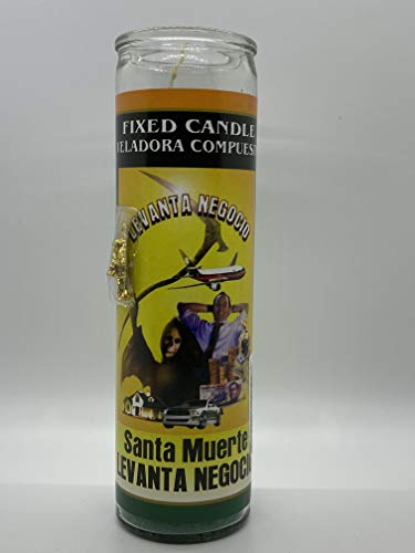 Santa Muerte Levanta Negocio Fixed Candle