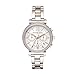 Produktbild Michael Kors Damen Chronograph Quarz Uhr mit Edelstahl Armband MK6558