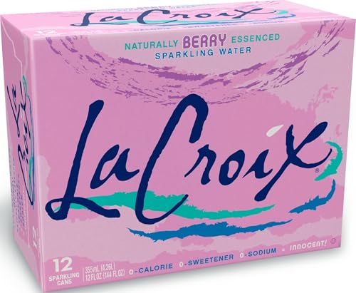 Image of La Croix Sparkling Water, Berry, 12 Fl Oz (pack of 12)