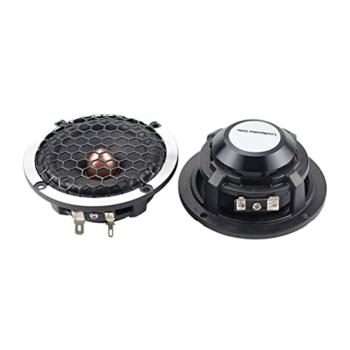 YMKFGUPKRG 2pcs 3 Ph pulgada MidRange Altavoz Wool Basin Coche MID DSP 3 Way Crossover Surround Centre Pure Intermediate Frecuencia 4ohm 30w Car audio speaker