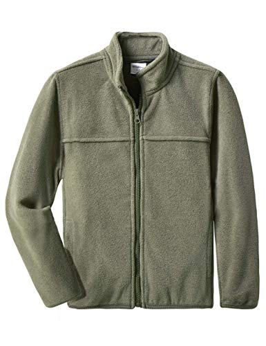 Image of Spring&Gege Youth Solid Full-Zip Polar Fleece Jacket for Children
